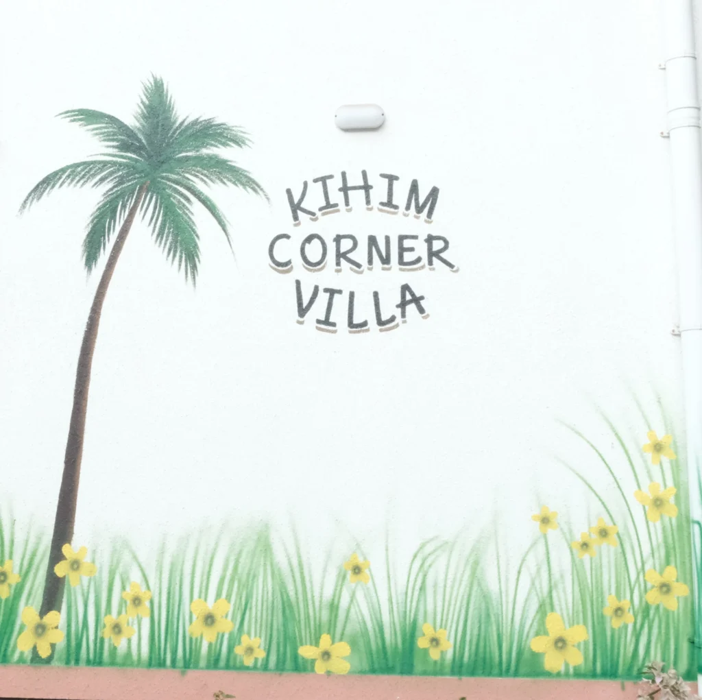 Kihim corner villa faq section